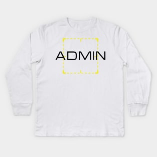 Admin Kids Long Sleeve T-Shirt